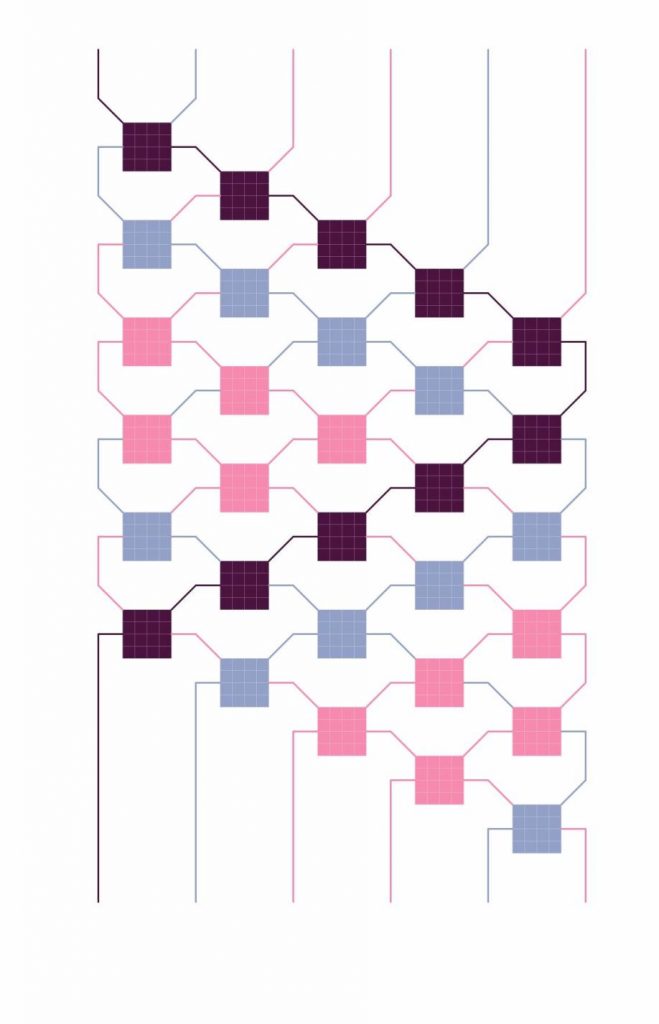 Zigzag pattern variation c