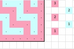 Pattern chart for row 2b (back)