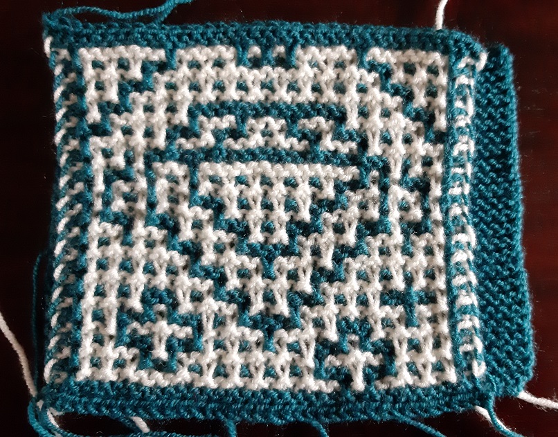 Just A Phase Crochet Modern Granny Blanket