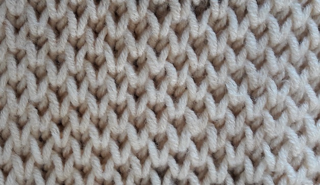 Honeycomb Or Hexagon Stitch The Knit One Below Version